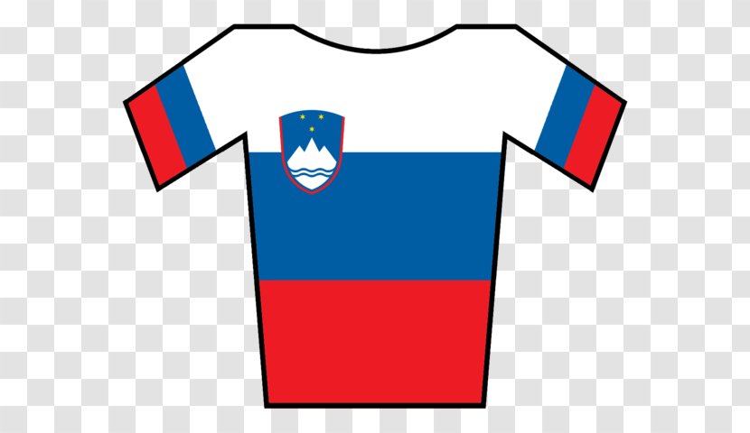 Slovenian National Road Race Championships Bicycle Racing Flag Of Slovenia - T Shirt Transparent PNG
