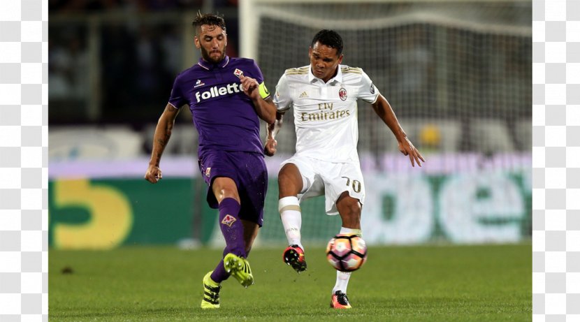 Football ACF Fiorentina Soccer Player A.C. Milan 2017–18 Serie A - Acf - Carlos Vela Transparent PNG