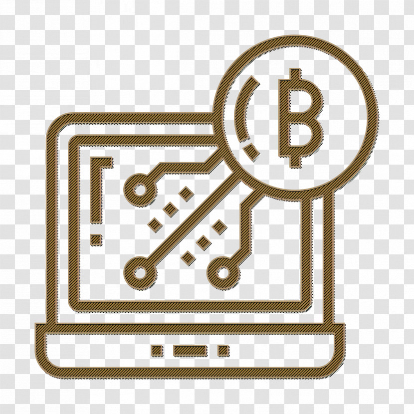 Digital Banking Icon Bitcoin Icon Transparent PNG