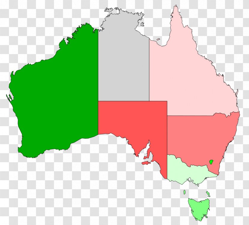 Australia World Map Mapa Polityczna - Country Transparent PNG