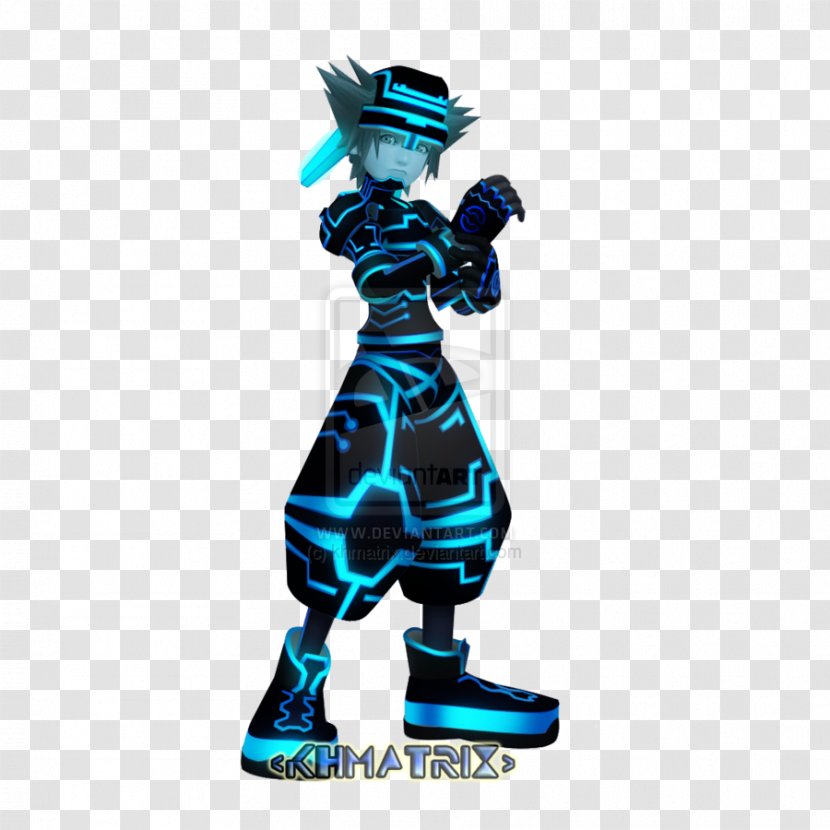 Kingdom Hearts II Space Paranoids 3D: Dream Drop Distance Tron 2.0 - Figurine - Hueco Mundo Transparent PNG