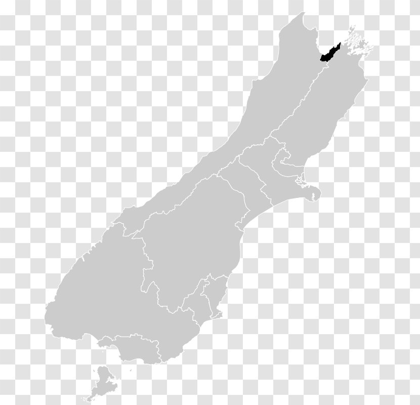 Map Invercargill Dunedin Clutha District Transparent PNG