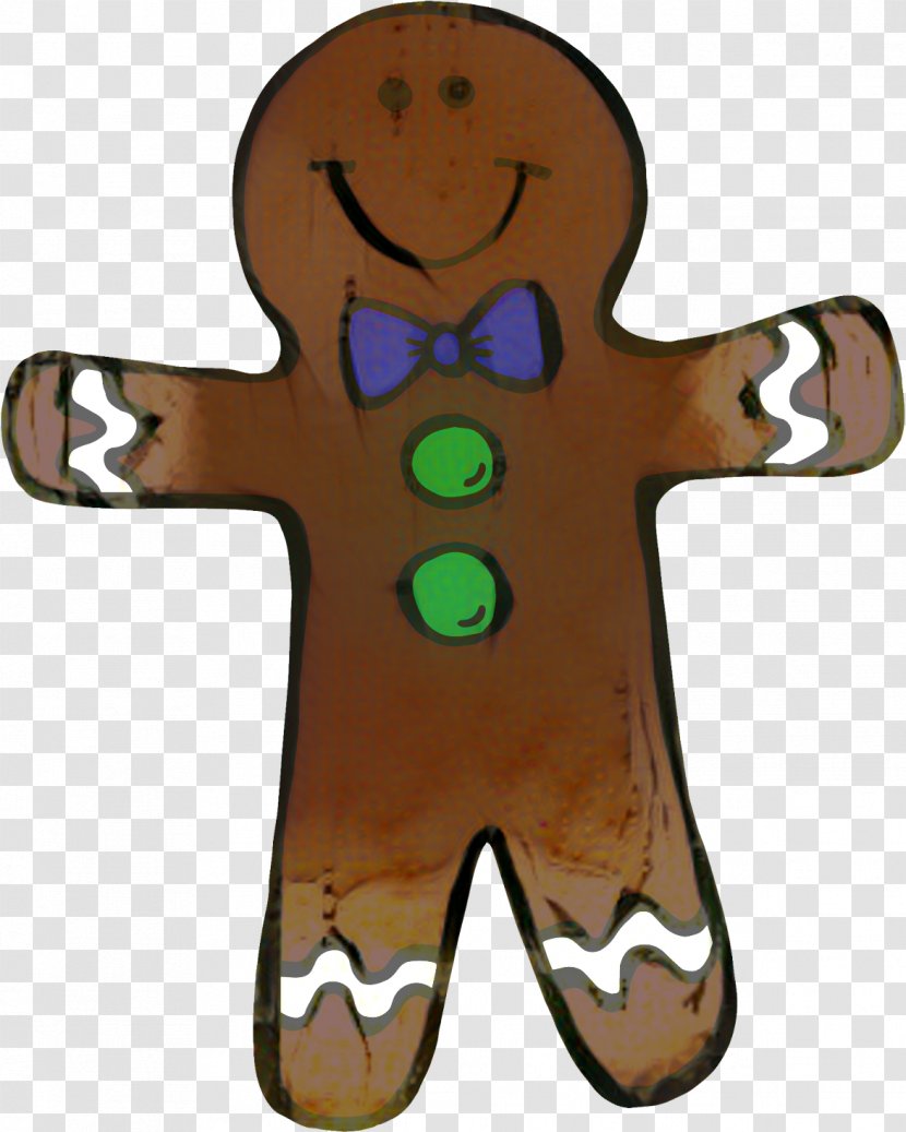 Food Cartoon - Gingerbread - Sticker Snack Transparent PNG