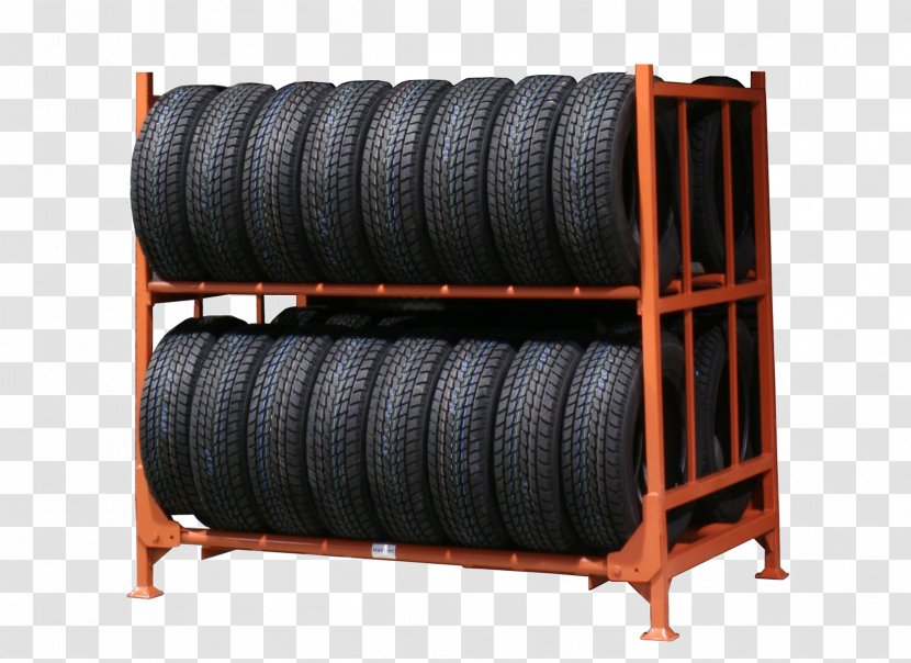 Car Tire Rack Shelf Truck - Maintenance - Tires Transparent PNG