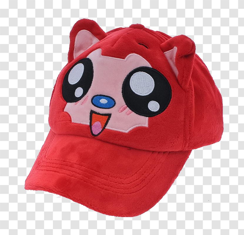 Baseball Cap Cartoon Hat Ali - Red Transparent PNG