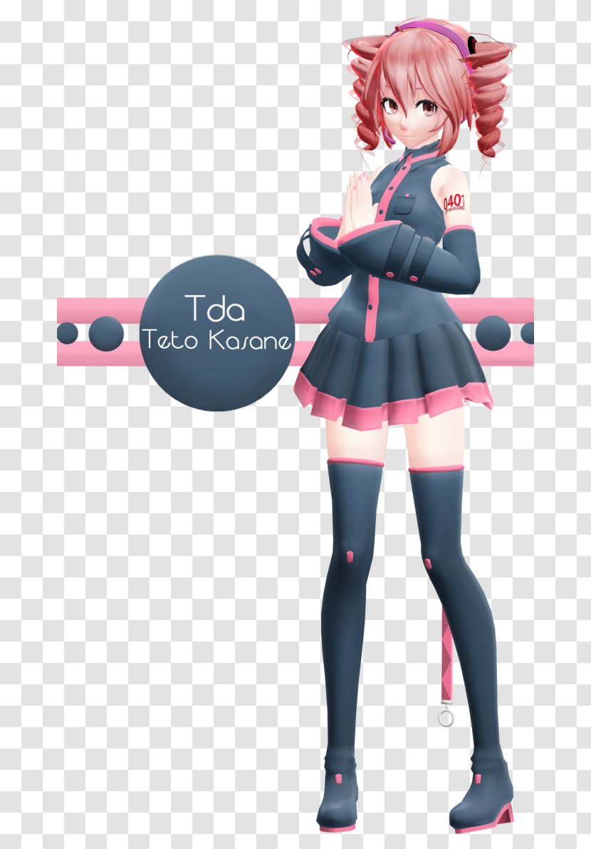 重音Teto MikuMikuDance Utau Hatsune Miku Vocaloid - Tree - Teto Transparent PNG