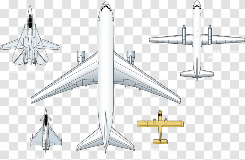 Airplane Aerospace Engineering Airliner - Symmetry Transparent PNG