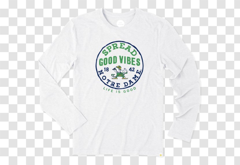Long-sleeved T-shirt University Of Notre Dame Bluza - Fighting Irish Football Transparent PNG