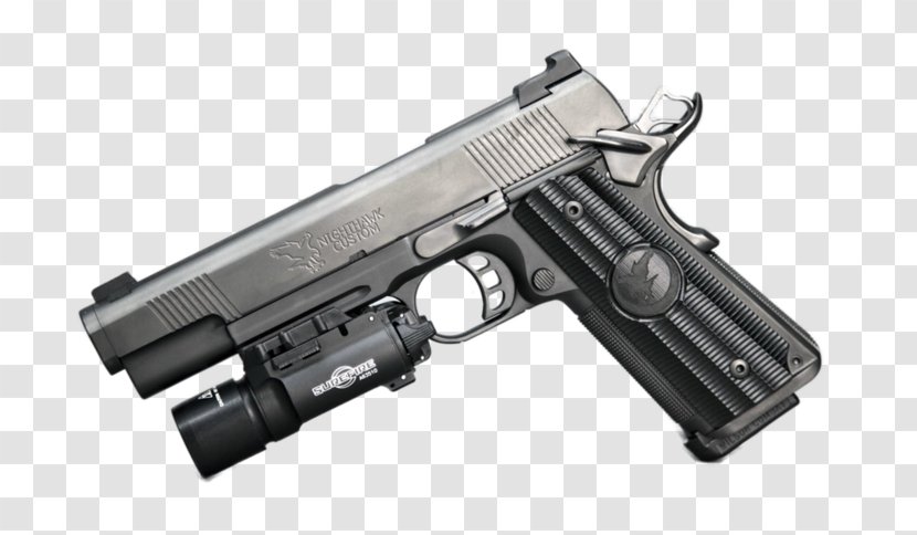 Trigger Firearm Pistol Nighthawk Custom Weapon - Airsoft Transparent PNG