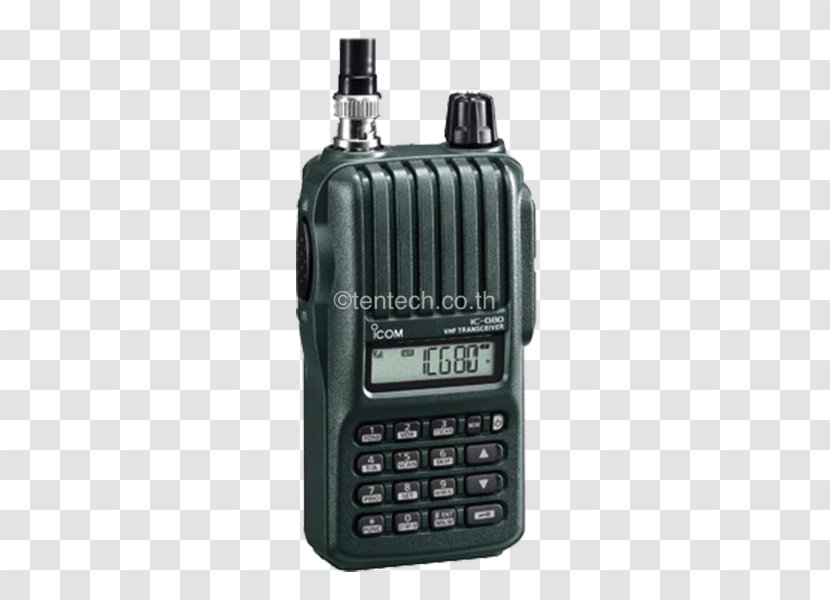 Icom Incorporated Transceiver Walkie-talkie Very High Frequency Two-way Radio - Twoway - Icomradios Transparent PNG