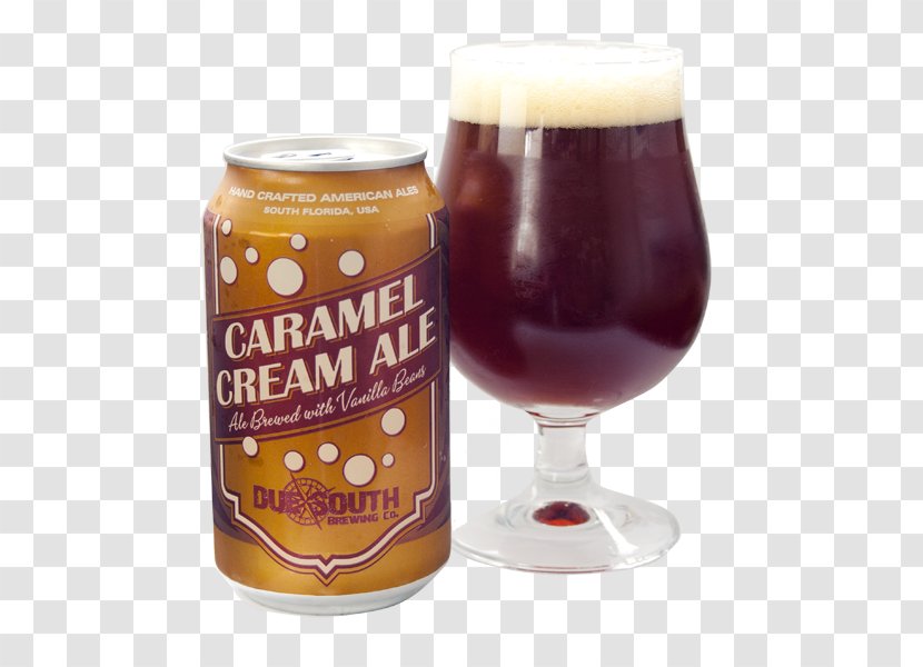Ale Beer Cocktail Imperial Pint Glasses - Caramel Cream Transparent PNG