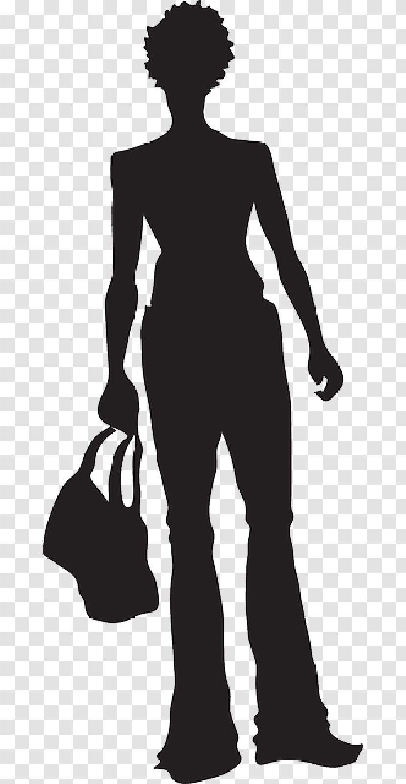 Money Bag - Silhouette - Sleeve Standing Transparent PNG