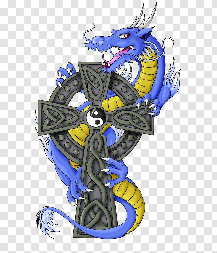 Dragon Tattoo Celts Art - Triquetra - Arm Transparent PNG