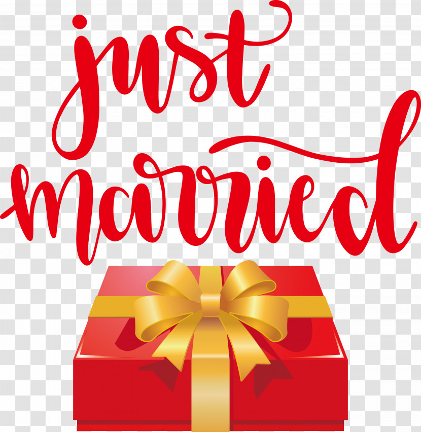 Just Married Wedding Transparent PNG