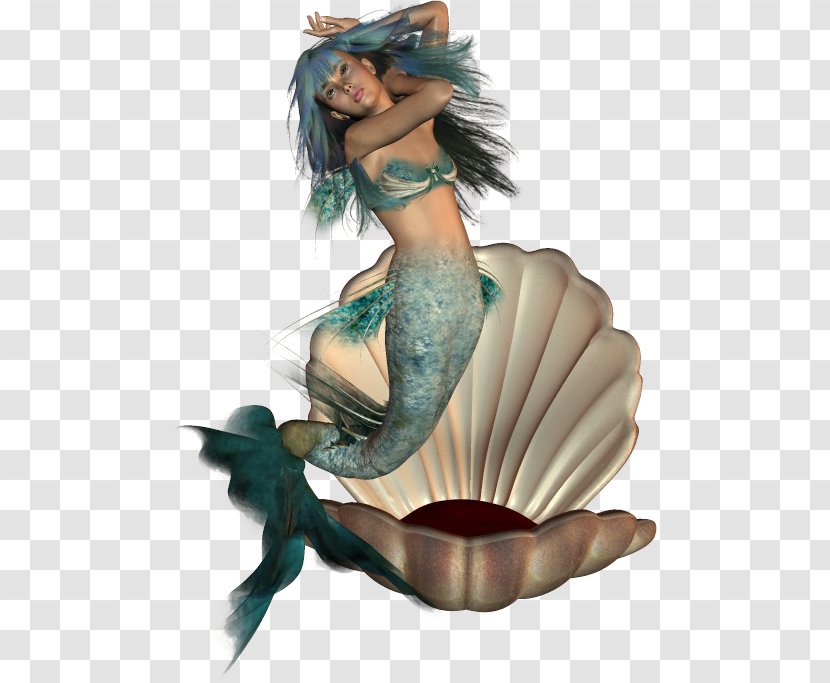 Mermaid Painting Telephone - Tree Transparent PNG