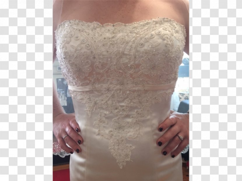 Wedding Dress Cocktail Shoulder Gown - Waist Transparent PNG