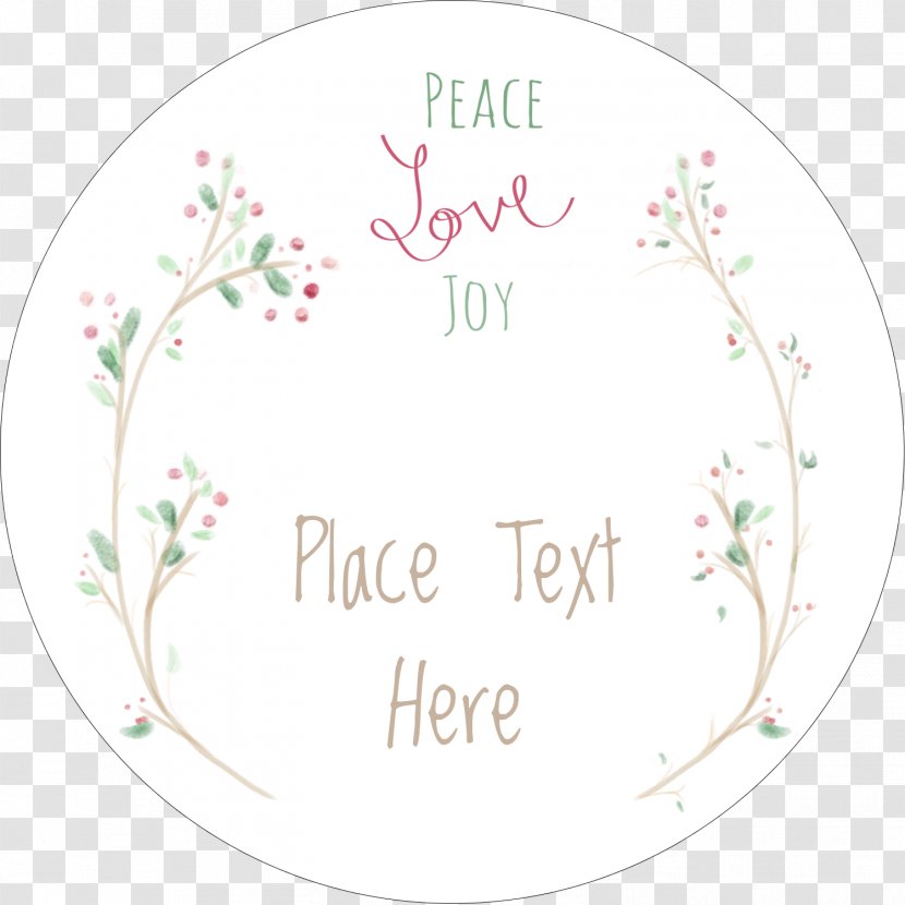 Label Avery Dennison Products Canada Design - Compact Disc - Peace Love Joy Element Transparent PNG