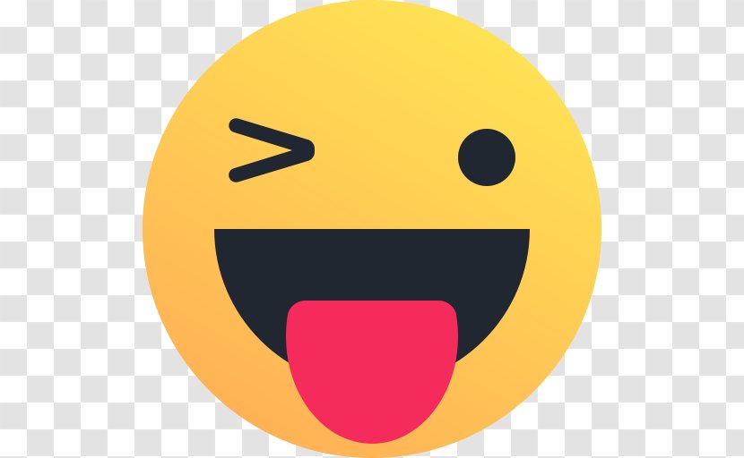 Emoticon Laughter Smiley Emoji - Tongue Transparent PNG