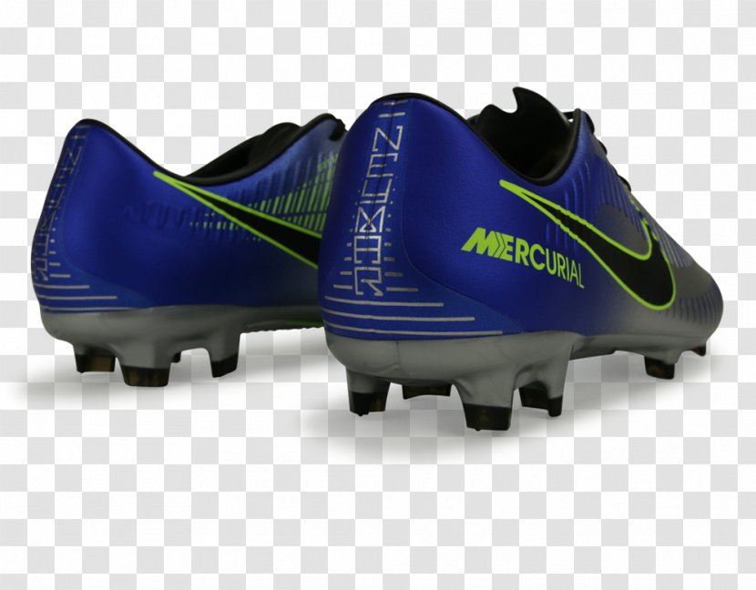 Cleat Sports Shoes Product Design Sportswear - Neymar Blue Soccer Ball Transparent PNG