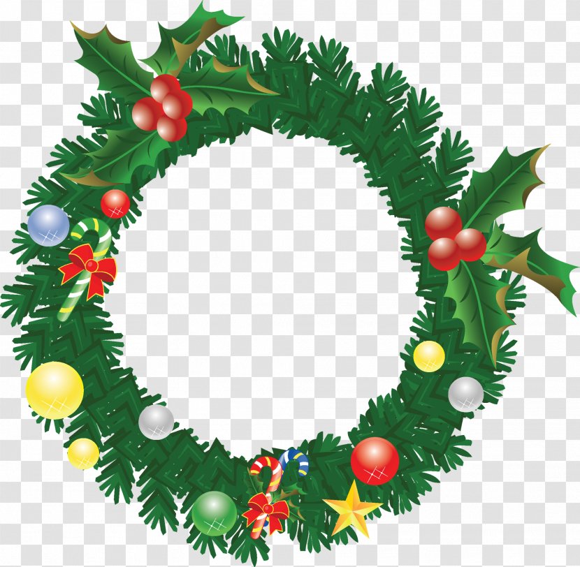 Christmas Garland - Fir Transparent PNG