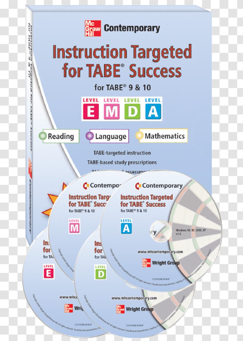Achieving TABE Success In Language, Level D Workbook Educational Film Service - Mathematics Transparent PNG