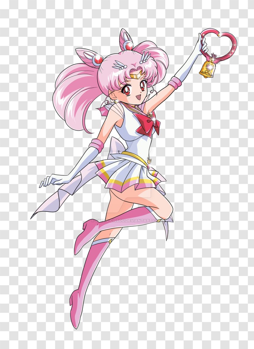 Chibiusa Sailor Moon Uranus Neptune Jupiter - Watercolor Transparent PNG