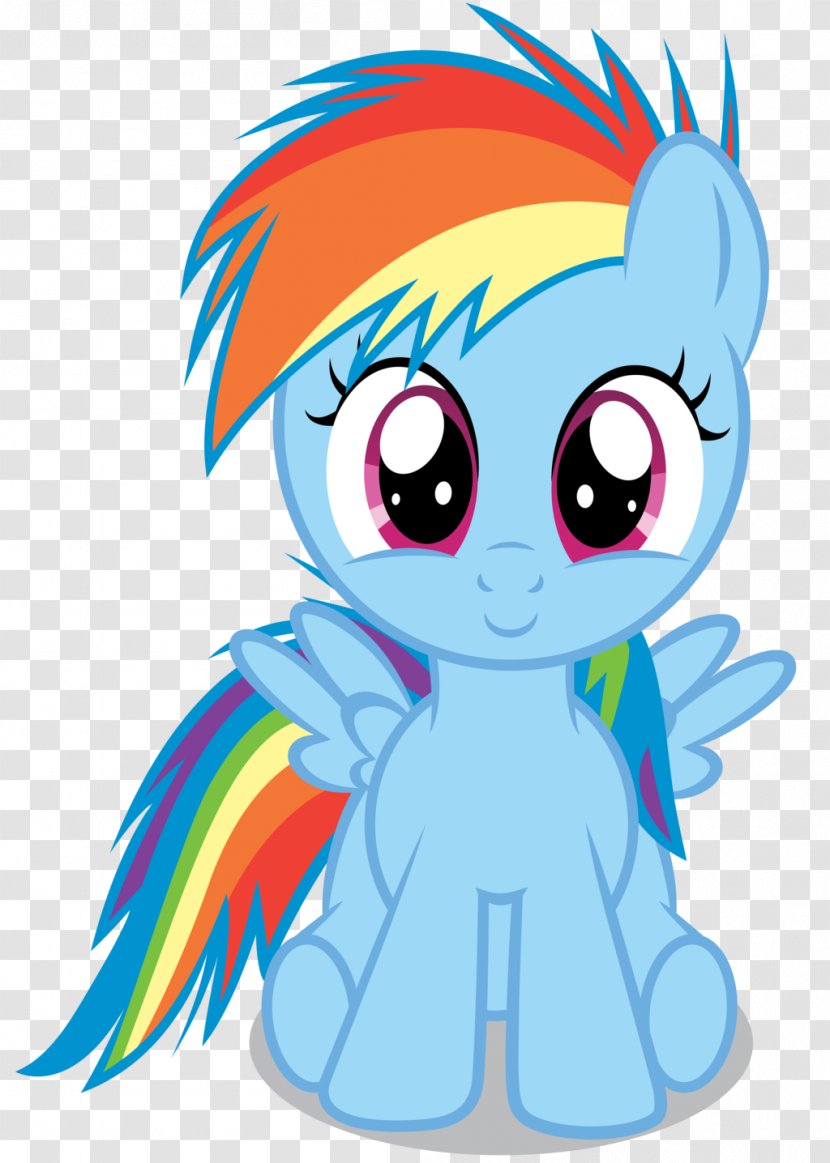 Rainbow Dash Pinkie Pie Twilight Sparkle Pony Rarity - Watercolor - Little Transparent PNG