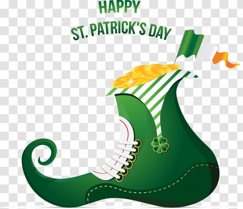 Versailles Ireland Leprechaun Saint Patricks Day - Fourleaf Clover - Creative Shoes Transparent PNG