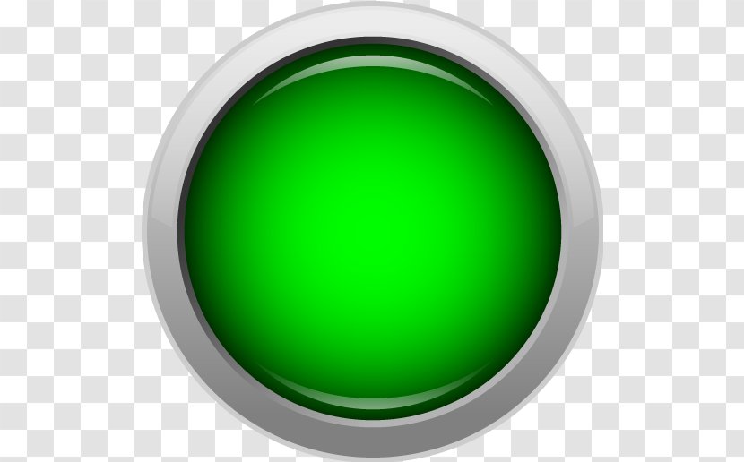 Button Download Clip Art - Green - Buttons Transparent PNG