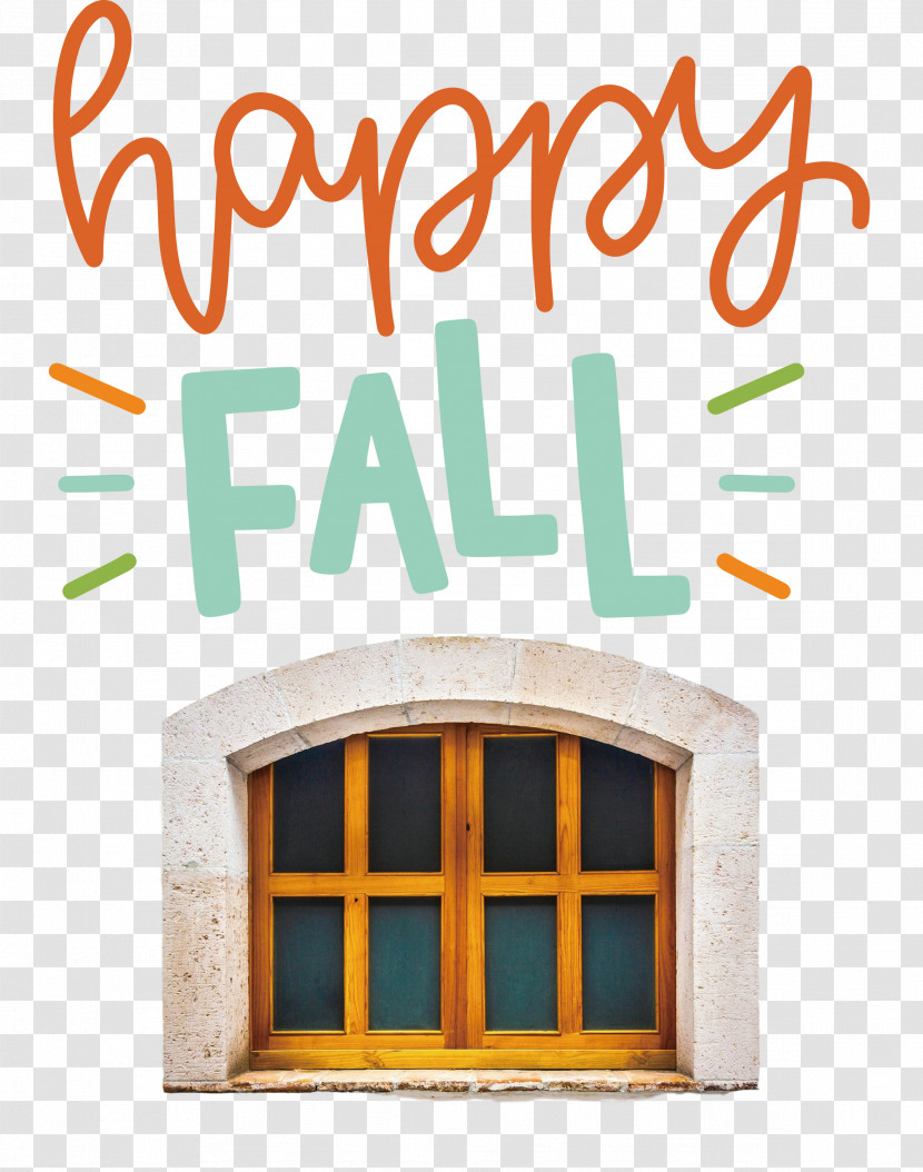 Happy Fall Transparent PNG