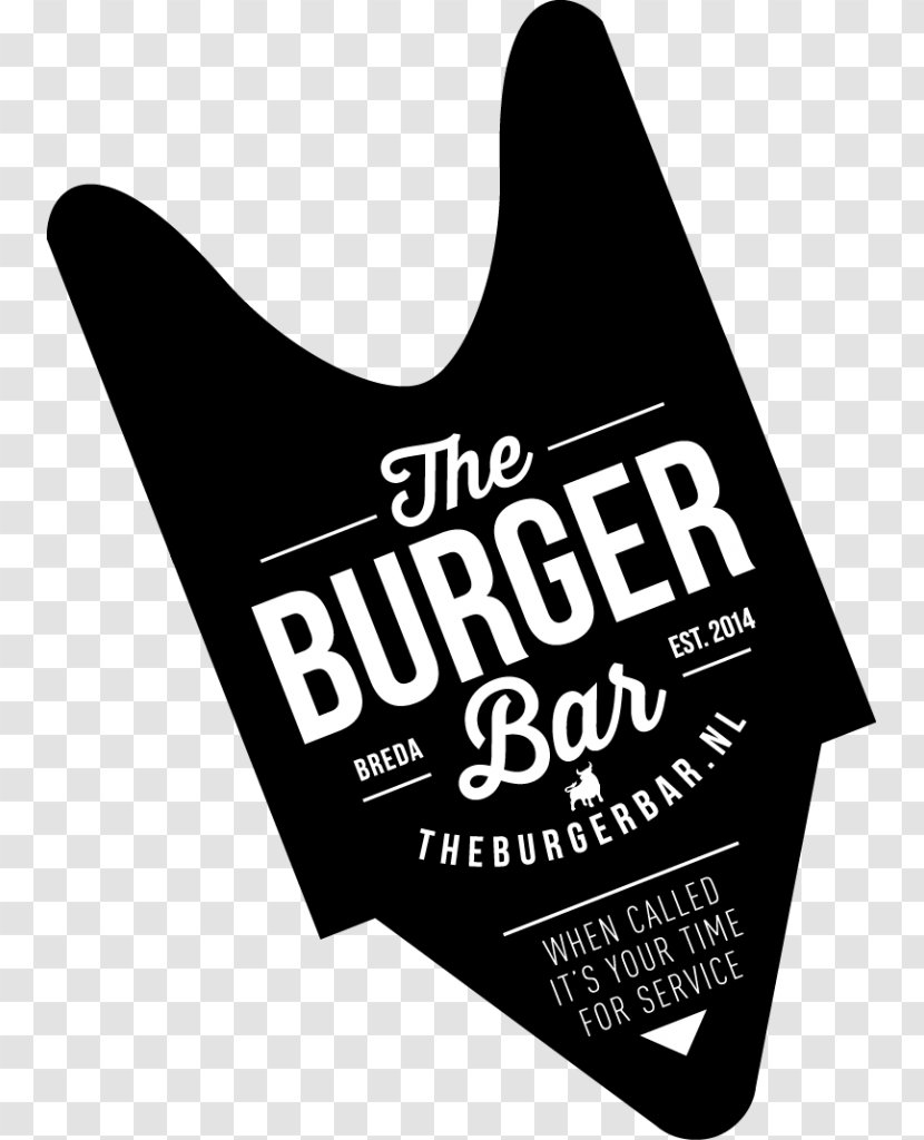 The Burger Bar Breda Text Hamburger - Grub Transparent PNG