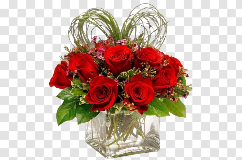 Valentine's Day Flower Bouquet Floristry Gift - Flowers By Michelle Transparent PNG