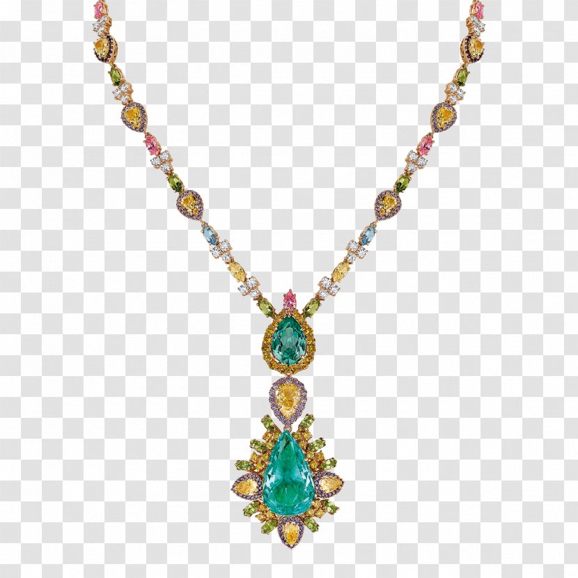 Emerald Bulgari Necklace Earring Jewellery - Ring Transparent PNG