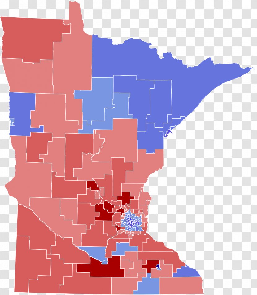 Minnesota House Of Representatives Election, 2016 2014 2018 - Election - Map Transparent PNG