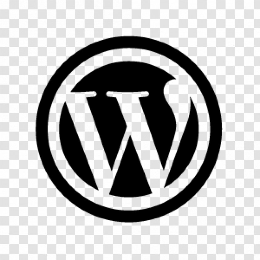Wordpress Logo - Content Management System - Emblem Signage Transparent PNG