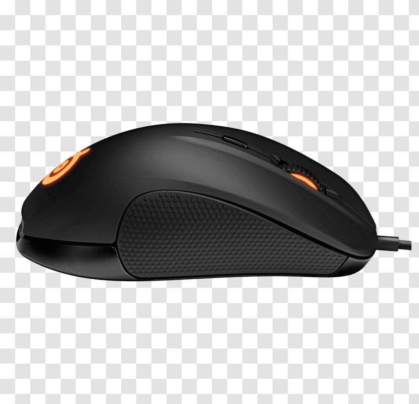 Computer Mouse SteelSeries Rival 300 - Massively Multiplayer Online Game - Optical MouseBlackComputer Transparent PNG