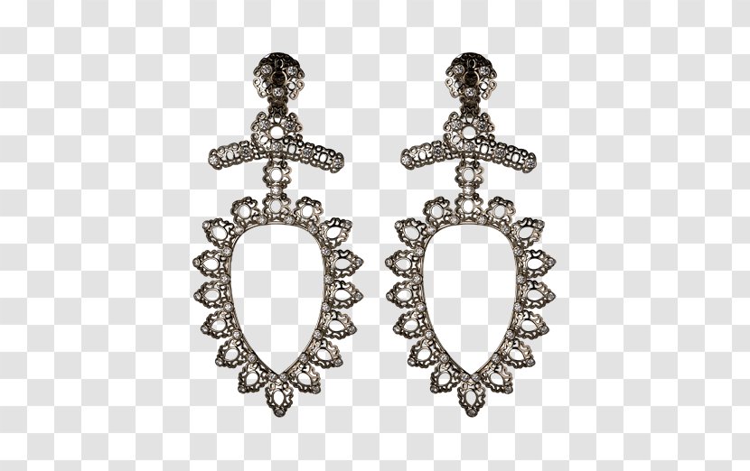 Earring Body Jewellery Silver - Fashion Accessory Transparent PNG
