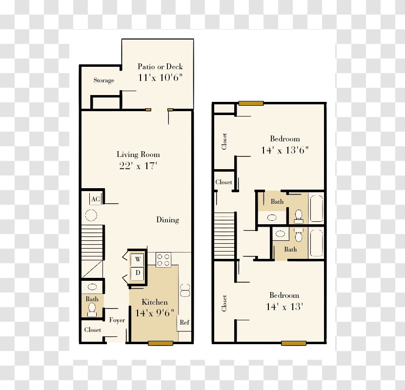 Floor Plan Square Angle Transparent PNG