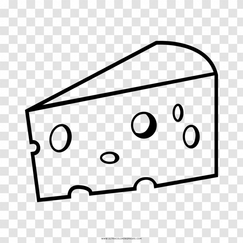 Coloring Book Cheese Drawing Food - Painting Transparent PNG