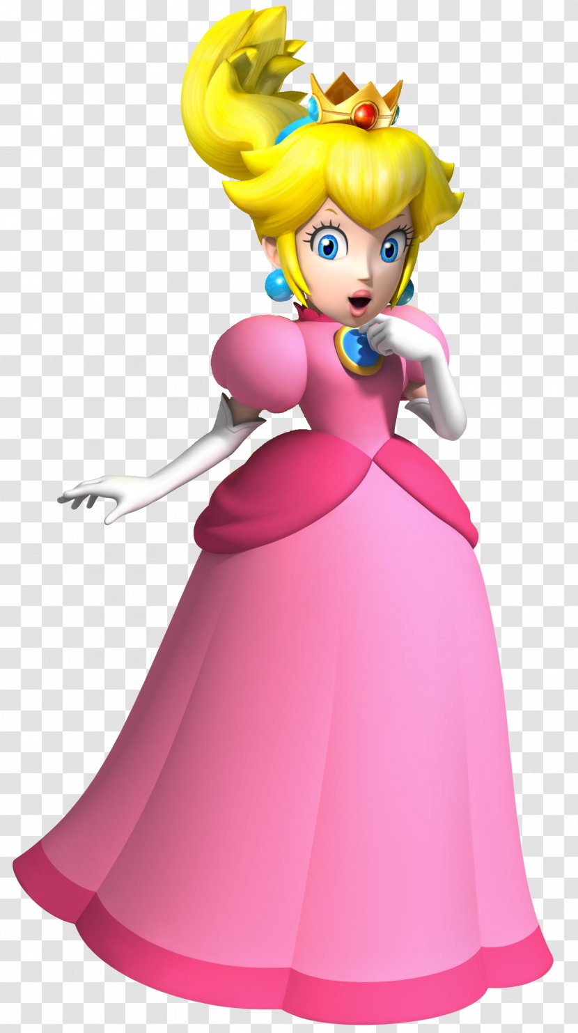 Super Mario Bros. Galaxy 2 Princess Peach Transparent PNG