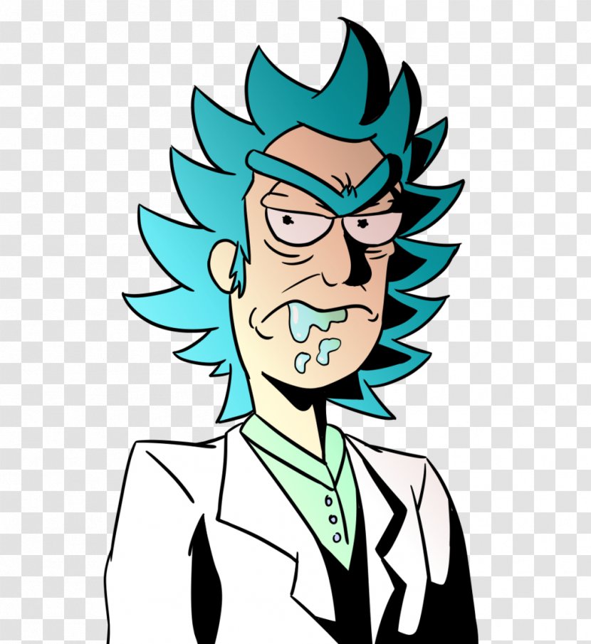 Rick Sanchez Morty Smith Art Homo Sapiens - Head - And Transparent PNG