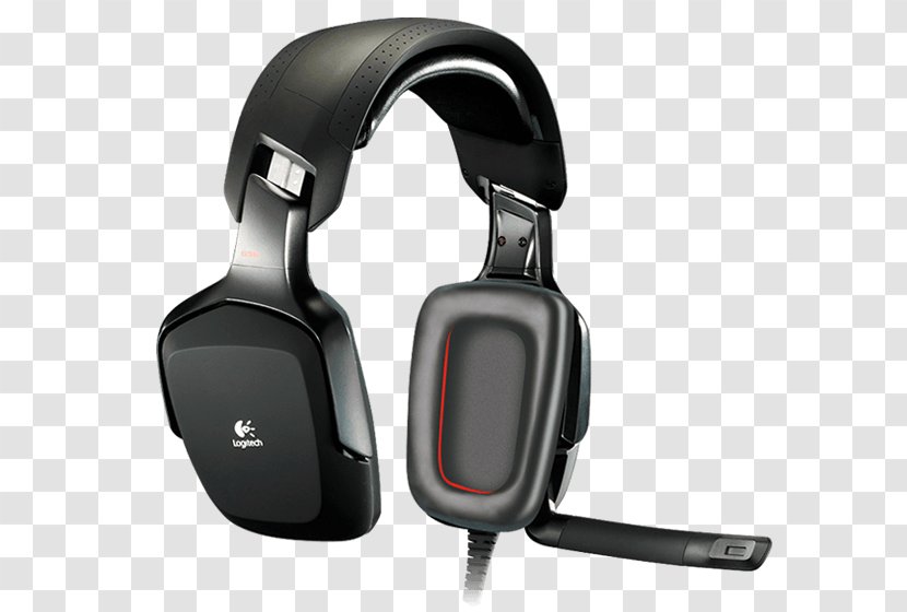 Logitech G35 Headset Headphones 7.1 Surround Sound Transparent PNG