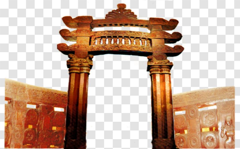 Bharhut Column Furniture Art Antique Transparent PNG