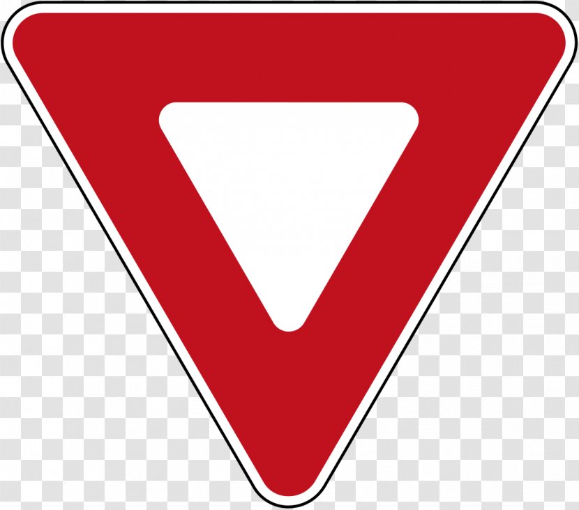 Yield Sign Traffic Stop Road Transparent PNG