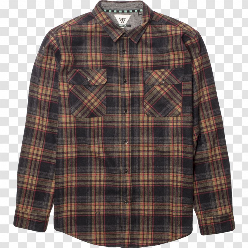 Flannel Tartan T-shirt Wool - Woven Fabric Transparent PNG