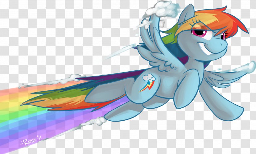 My Little Pony: Friendship Is Magic Rainbow Dash Fan Art - Cartoon - Cloud Transparent PNG