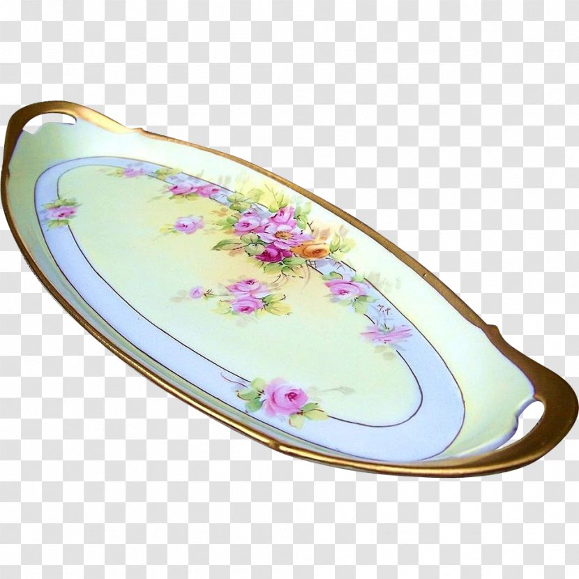 Porcelain Oval - Platter - Design Transparent PNG