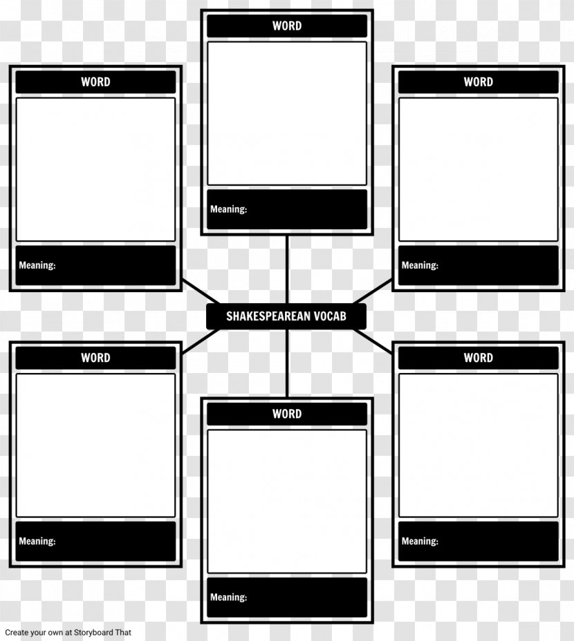 Template Page Layout - Multimedia - Shakespearean Tragedy Transparent PNG