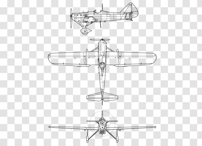 Dewoitine D.520 D.510 D.500 D.338 Vought F7U Cutlass - D371 - Airplane Transparent PNG