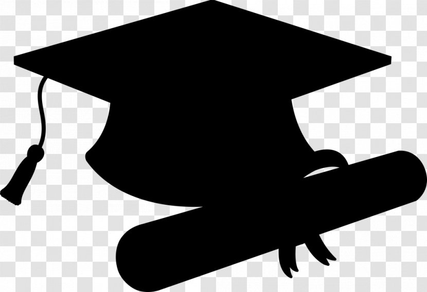 Photography Black & White - Mortarboard - M Clip Art Paper Diploma Transparent PNG
